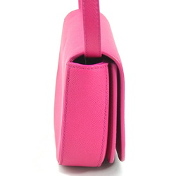 BALENCIAGA Shoulder Bag Ville Day XS Leather Pink Women's e58447f