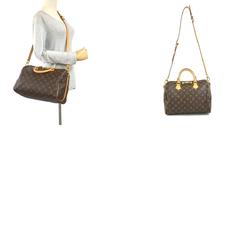 Louis Vuitton LOUIS VUITTON Handbag Shoulder Bag Monogram Speedy Bandouliere 30 Canvas Brown Women's M41112 99889f
