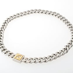 FENDI FF chain necklace 7AJ293 B08 F0F0N metal 50cm