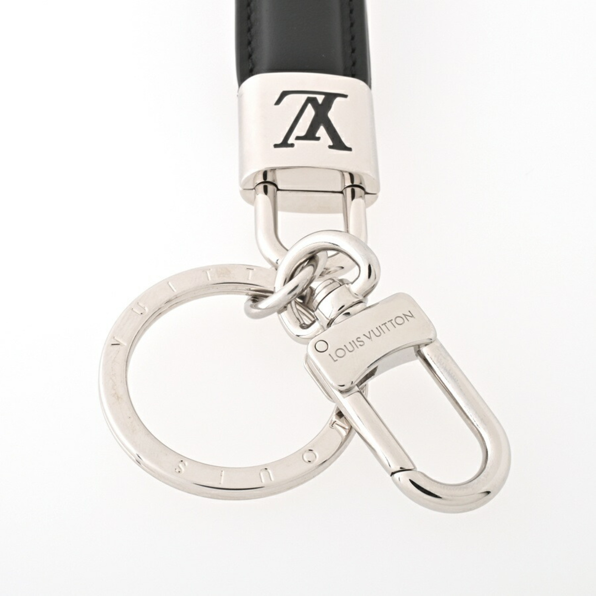 Louis Vuitton LOUIS VUITTON Keychain LV Padlock M00745 Silver/Noir (Black)