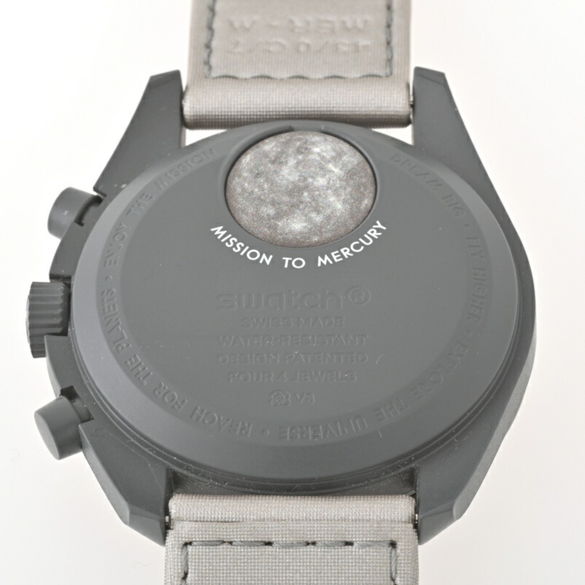 Swatch Omega Speedmaster Mission to Mercury SO33A100 Quartz Wristwatch