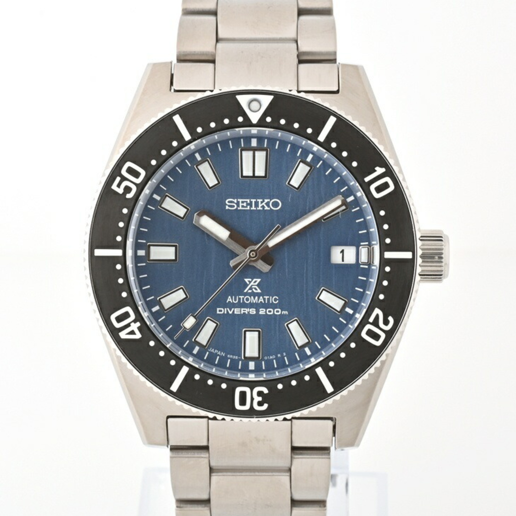 Seiko SEIKO Prospex Diver Scuba SBDC165 6R35-01V0 1965 Mechanical Divers Modern Design Save the Ocean Blue Automatic Watch