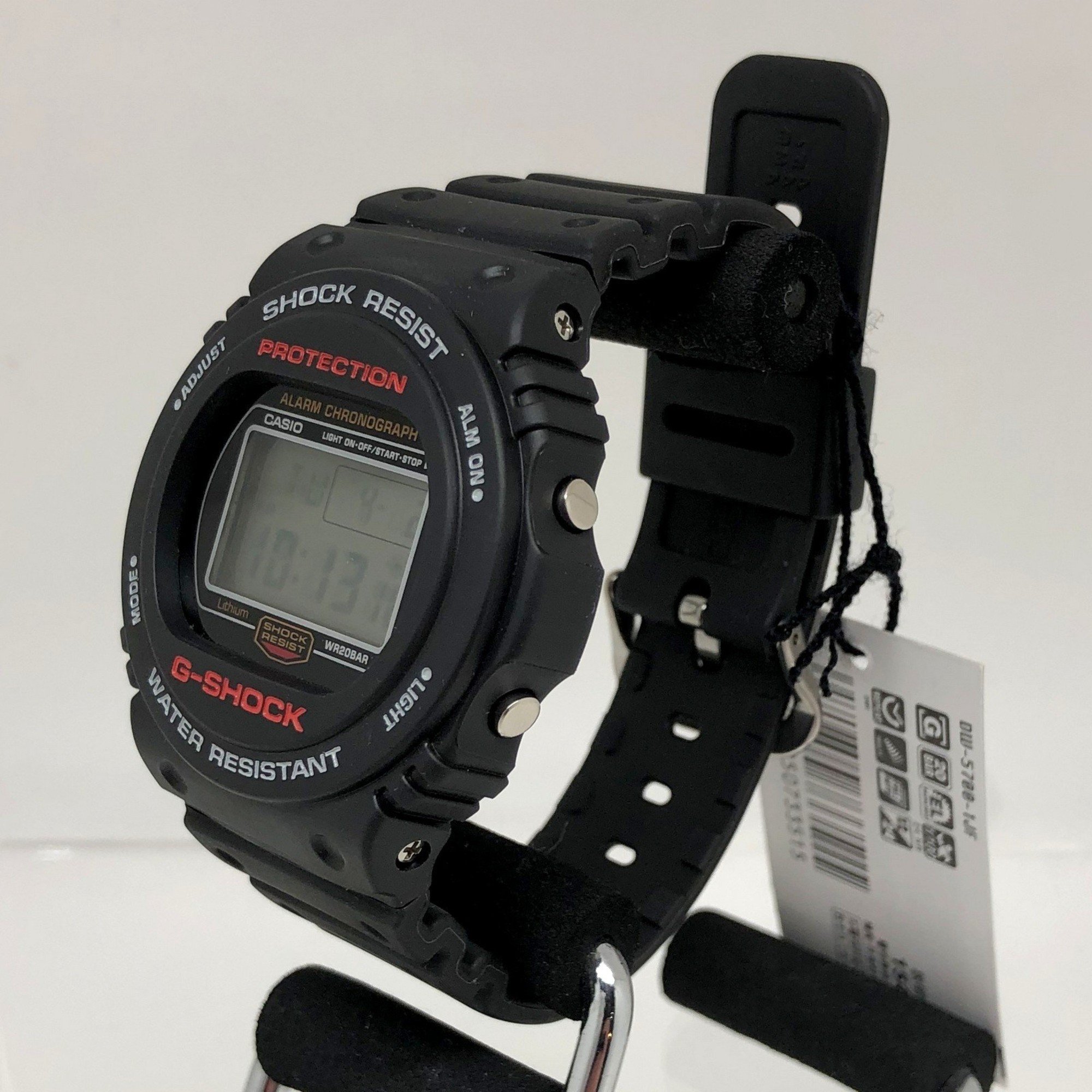 G-SHOCK CASIO Casio Watch DW-5700-1JF Sting Reprint Screwback Digital Quartz Black Red Mikunigaoka Store IT2P11299ZOQ
