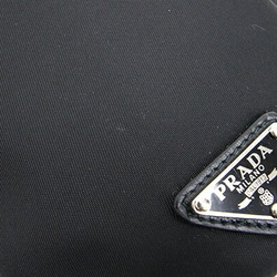Prada Shoulder Bag 1BP046 Black Nylon Smartphone Chain Women's PRADA