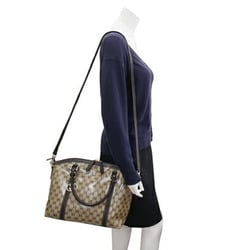 Gucci handbag, crystal GG, beige, coated canvas, leather, GG pattern, women's, GUCCI