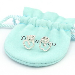 Tiffany & Co. Elsa Peretti Apple Earrings, Sterling Silver 925, Women's, TIFFANY CO