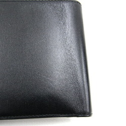 Cartier Pasha Bi-fold Wallet L3000922 Black Leather Compact Men's