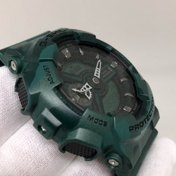 G-SHOCK CASIO Casio Watch GA-110CM-3AJF Camouflage Series Analog Quartz Black Green Resin Men's Mikunigaoka Store ITD09H70JXAE