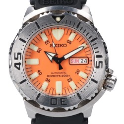Seiko 7S26-0350 Orange Monster Diver's Watch, Automatic, Silver, Men's