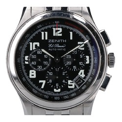 ZENITH 03.0510.400 El Primero Class Sport See-through Back Automatic Watch Silver Men's