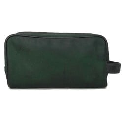 Louis Vuitton LOUIS VUITTON Second Bag Parana LV Nylon Noir Clutch Handbag Taiga Ardoise M30752 Men's