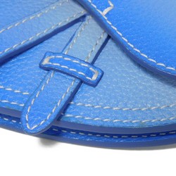 Christian Dior Dior Coin Case Saddle Pouch CD Key Ring Holder Wallet Embossed Blue Gradient 2ADKH127YMJ Men's Women's