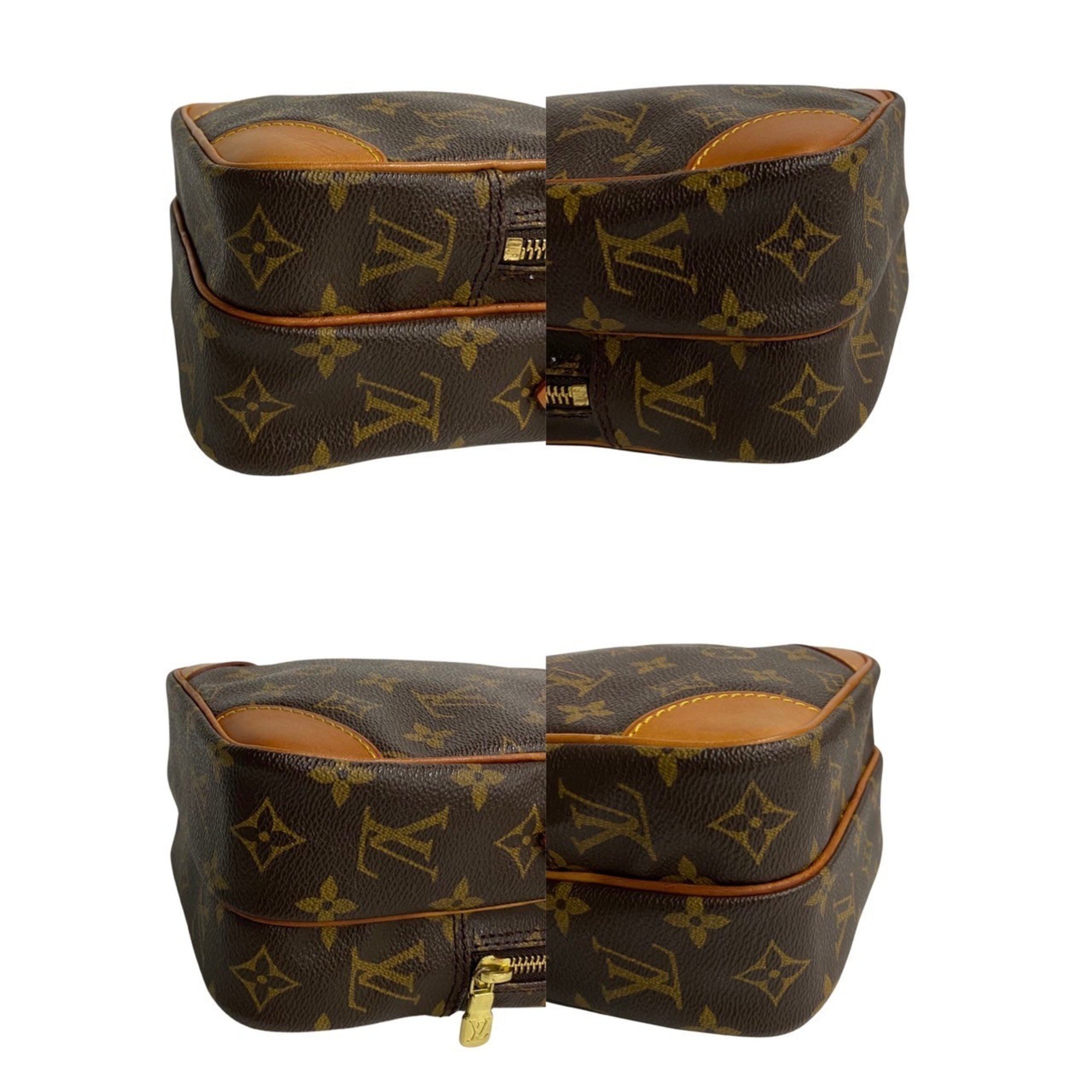 LOUIS VUITTON Louis Vuitton Amazon Monogram Leather Shoulder Bag Pochette 40144
