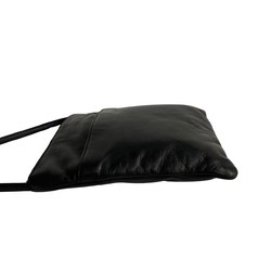 LOEWE Anagram Nappa Leather Shoulder Bag Pochette Sacoche Black 31264