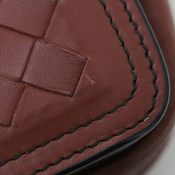 BOTTEGA VENETA Bottega Veneta bag shoulder mesh brown chain intrecciato leather