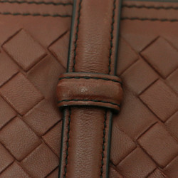 BOTTEGA VENETA Bottega Veneta bag shoulder mesh brown chain intrecciato leather