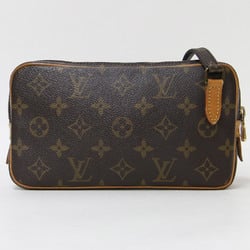LOUIS VUITTON Louis Vuitton Bag Shoulder Monogram Pochette Brown Crossbody Marly Bandouliere M51828 VINTAGE