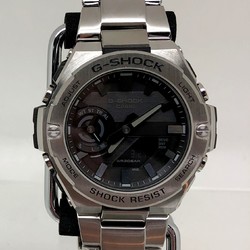 G-SHOCK CASIO Casio Watch GST-B500D-1A1 Tough Solar Analog G-STEEL Silver Stainless Shock Resistant Men's Mikunigaoka Store ITEARLGSYCYO