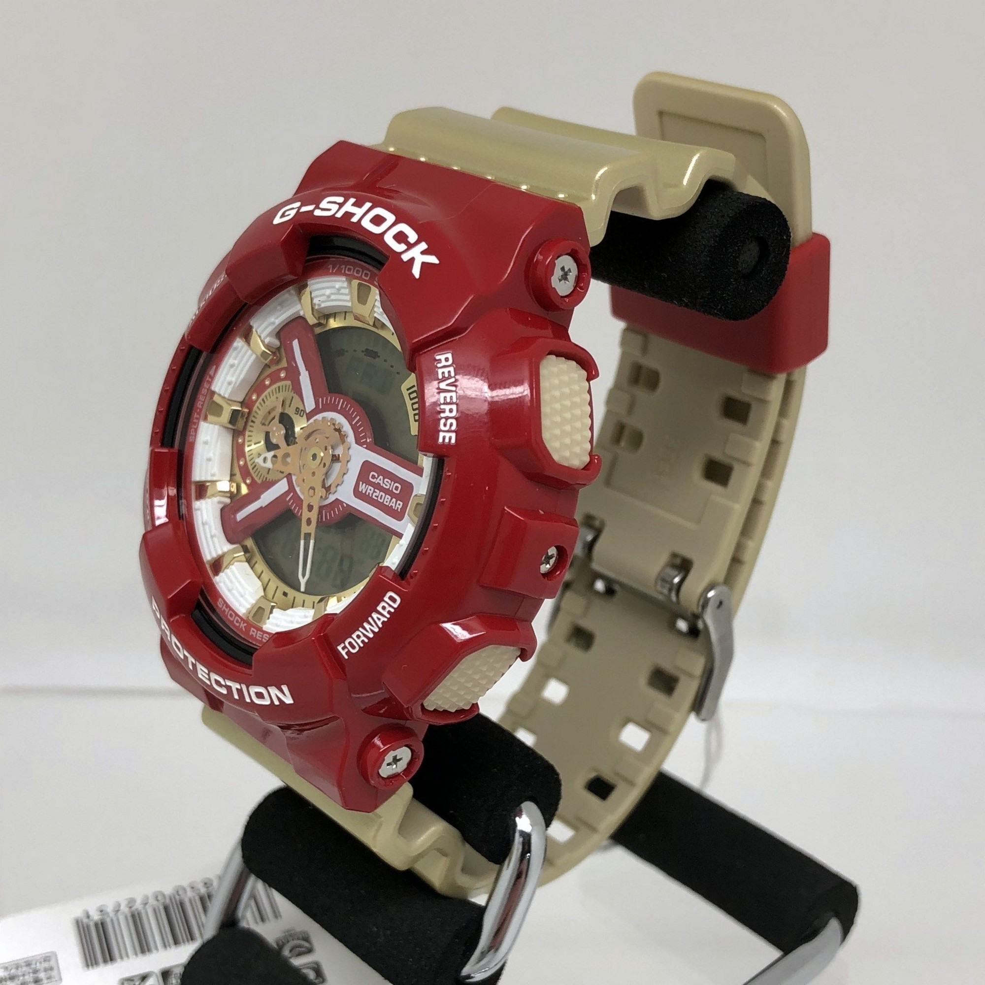 G-SHOCK CASIO Watch GA-110CS-4AJF Crazy Colors Red Gold Analog Quartz Antimagnetic Resin Men's Mikunigaoka Store ITLNZL3T4C3G