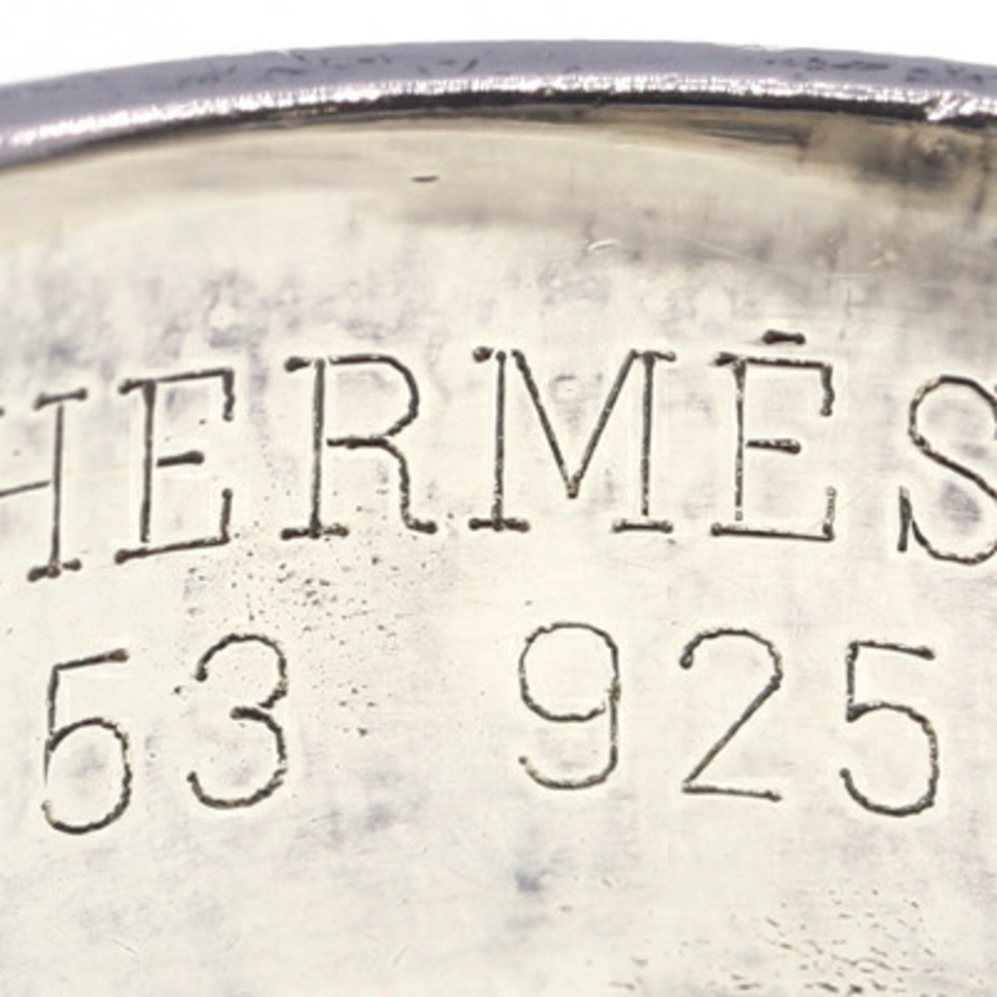 Hermes Ring Candy SV Sterling Silver H for Women HERMES
