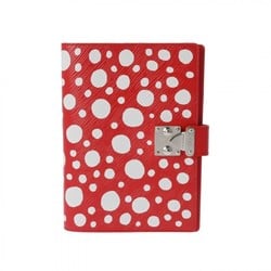 LOUIS VUITTON Epi Couverture Carnet Paul Infinity Dot LV x Yayoi Kusama Red/White GI0888 Men's Leather Notebook Cover