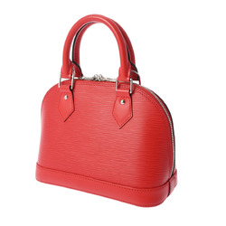 LOUIS VUITTON Epi Alma BB Coquelicot M41160 Women's Leather Handbag