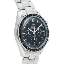 OMEGA Speedmaster Pro Moonwatch 311.30.42.30.01.005 Men's Stainless Steel Watch Manual Winding Black Dial