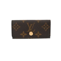 LOUIS VUITTON Louis Vuitton Monogram Multicle 4 Brown M69517 Unisex Canvas Key Case