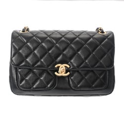 CHANEL Chanel Matelasse Chain Shoulder Bag 23 Black - Women's Lambskin