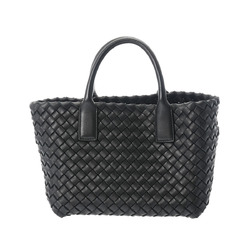 BOTTEGAVENETA Bottega Veneta Intrecciato Cabas Black 709464 Women's Lambskin Handbag