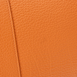 HERMES Hermes Garden PM Orange Palladium Hardware - □N Stamp (around 2010) Unisex Negonda Handbag