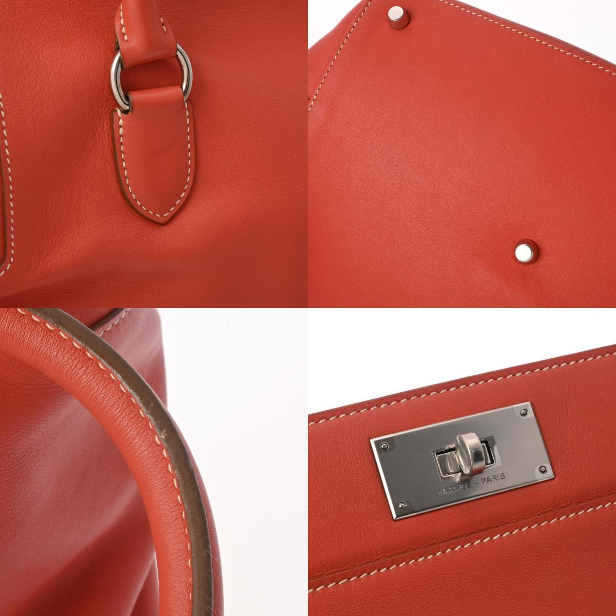 HERMES Toolbox 26 Sanguine Palladium Hardware - □O Stamp (circa 2011) Women's Swift Handbag