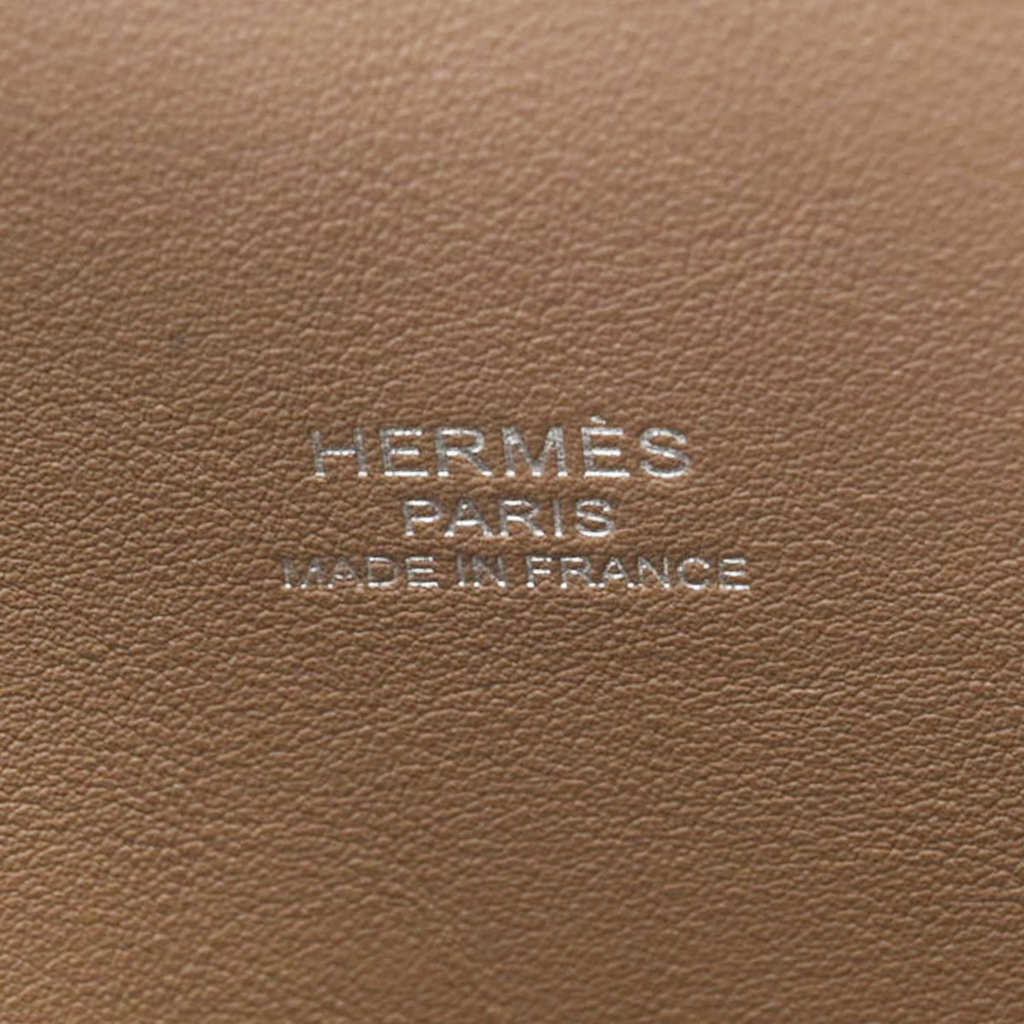 HERMES Hermes Bolide 1923 25 Etoupe Palladium Hardware - U Stamp (around 2022) Women's Epsom Leather Handbag Bag