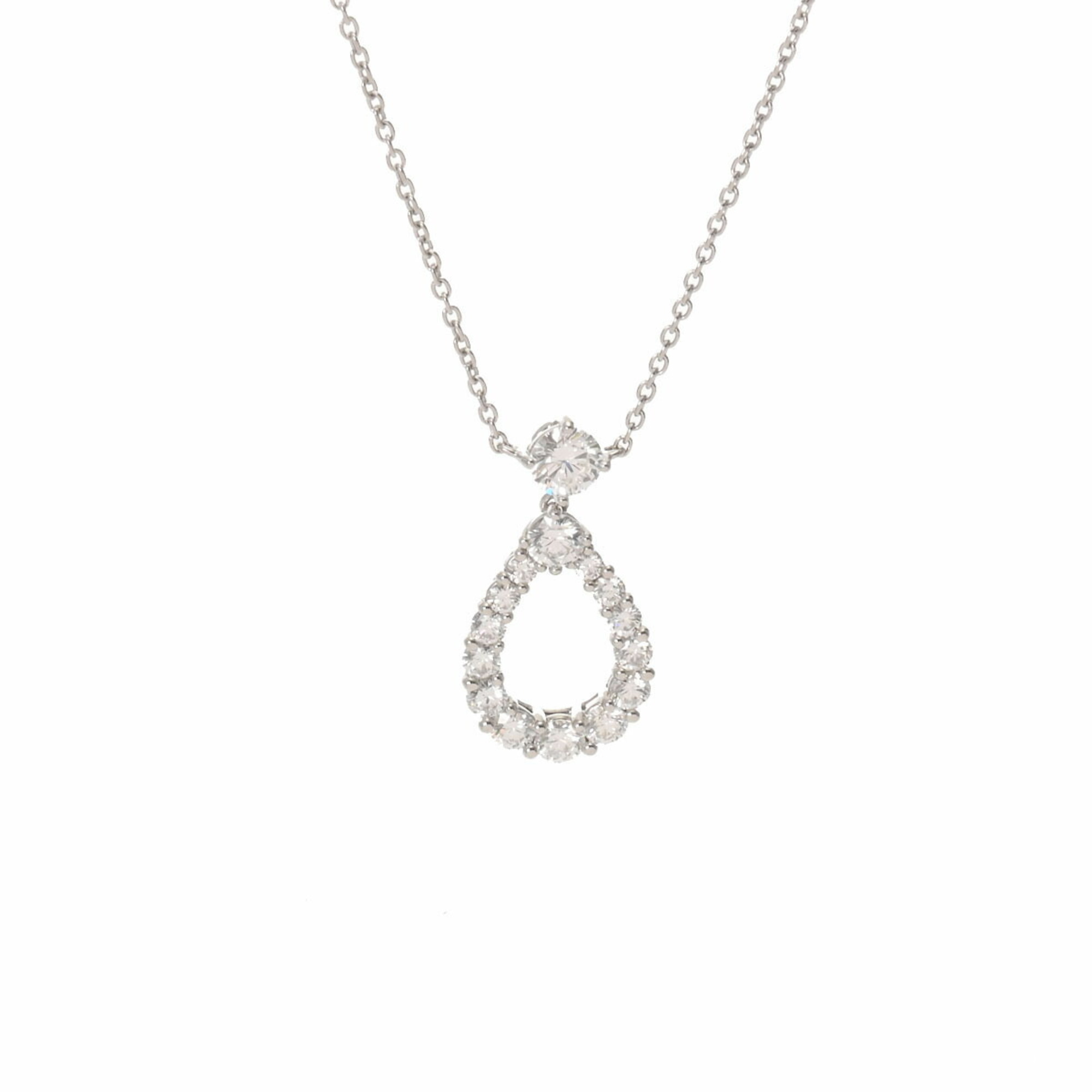 HARRY WINSTON Harry Winston Loop Extra Large Diamond - Women's Pt950 Platinum Necklace