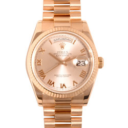Rolex ROLEX 118235 Day Date K Series Automatic Watch Pink Dial K18PG Solid Gold Men's IT4AWCO2XVMU