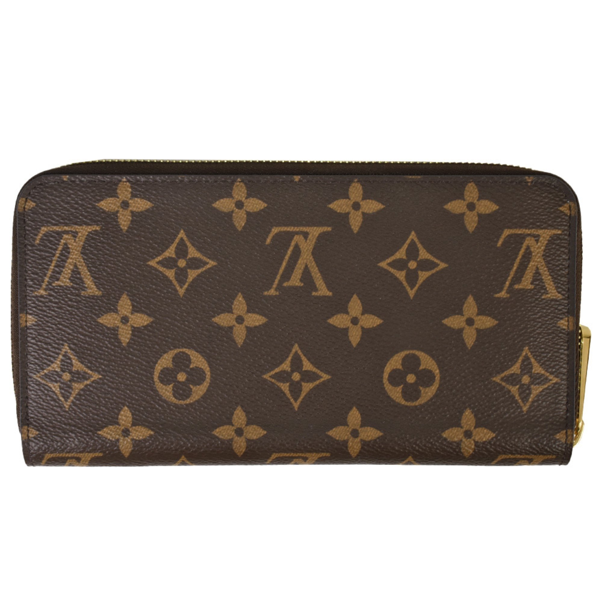 Louis Vuitton LOUIS VUITTON Zippy Wallet Round Monogram Canvas M41894 Rose Ballerine LM0199 Women's ITK7LAB0LKE0