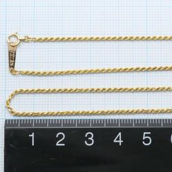 Citizen K18YG necklace, total weight approx. 5.1g, 42cm
