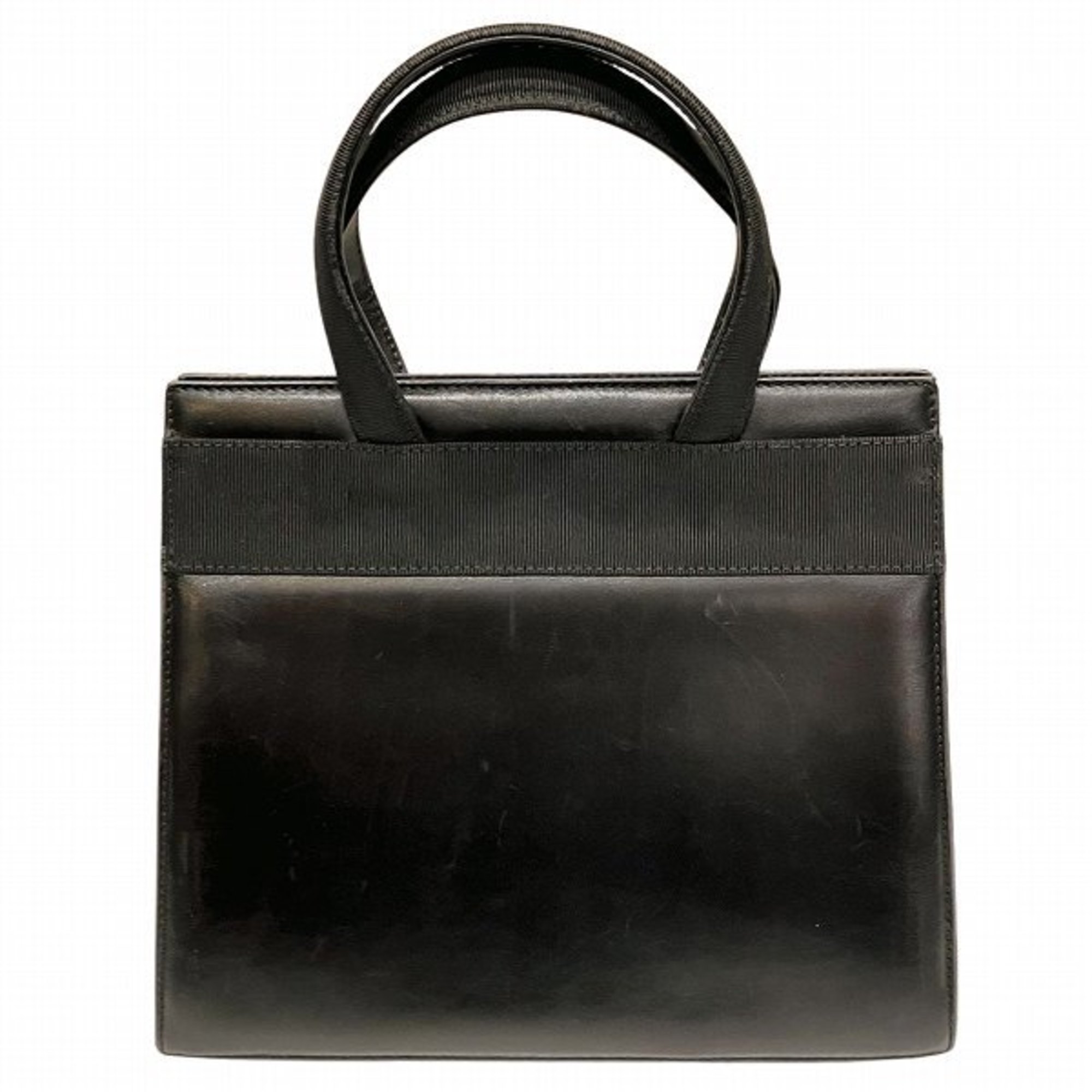 Salvatore Ferragamo Ferragamo Vara Ribbon BA214178 Leather Bag Handbag Women's