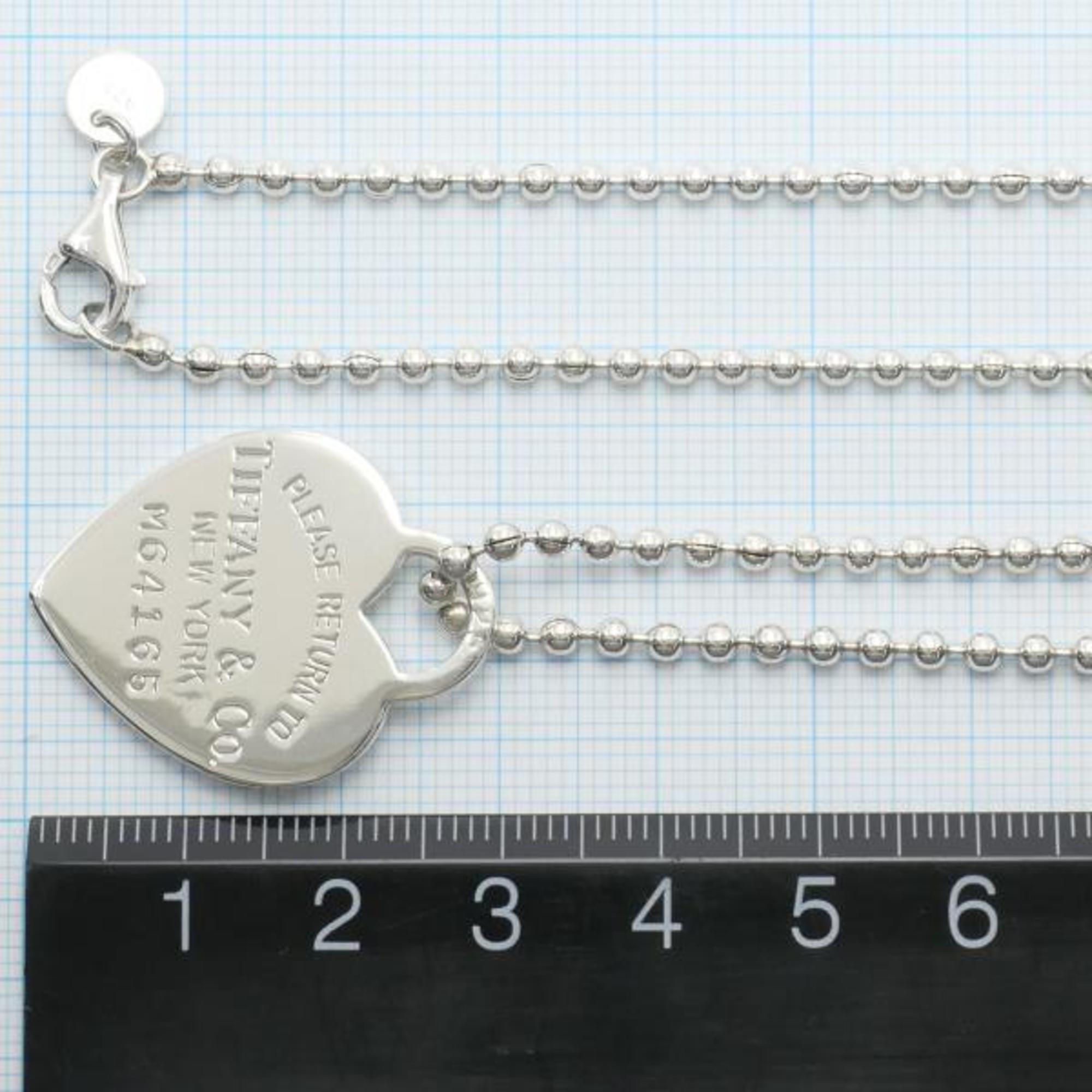 Tiffany Return to Silver Necklace Total weight approx. 22.4g 88cm