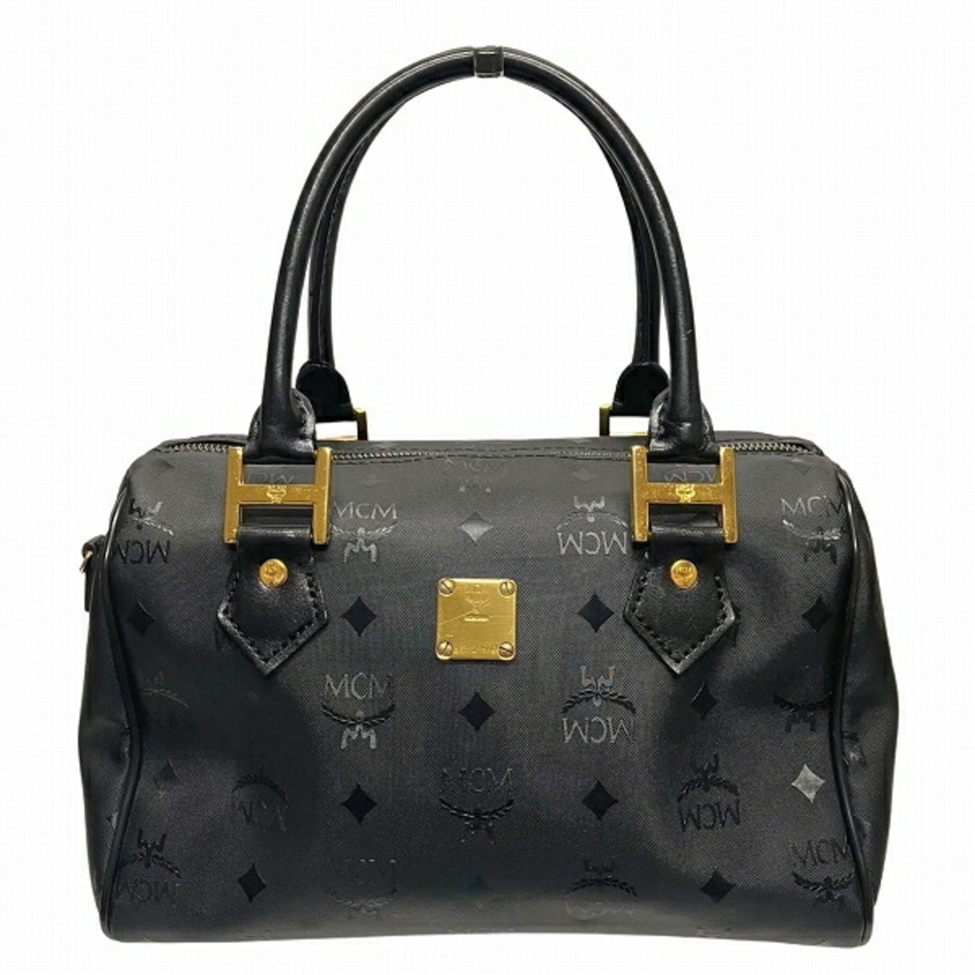 MCM Visetos Glam Boston Bag for Women