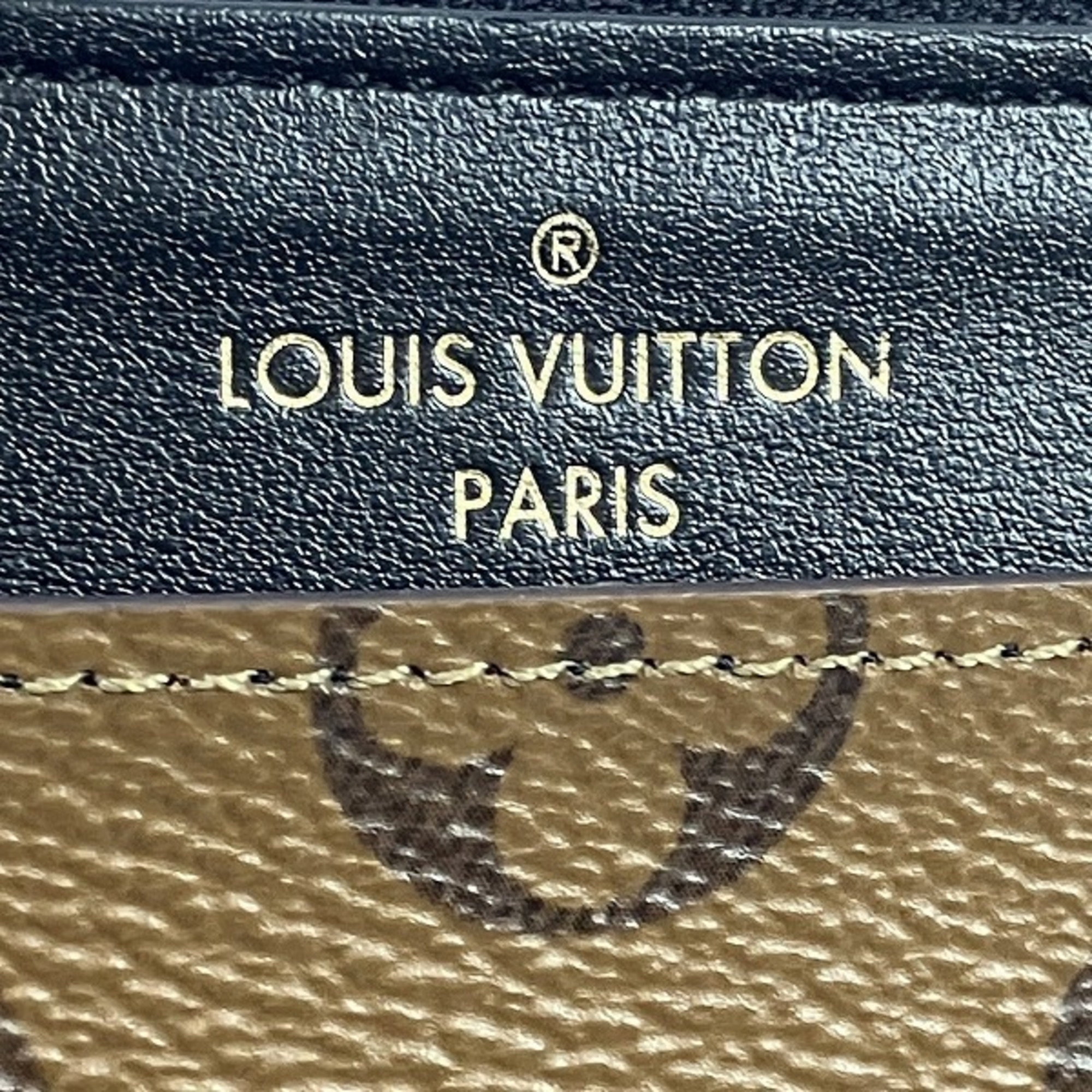 Louis Vuitton Monogram Reverse Purse M80390 Long Wallet Wallet/Coin Case Men's Women's