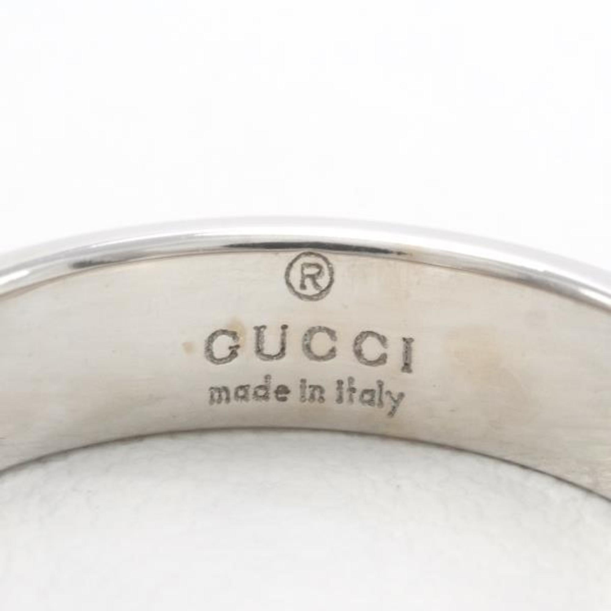 Gucci Icon K18WG Ring Total weight approx. 3.3g