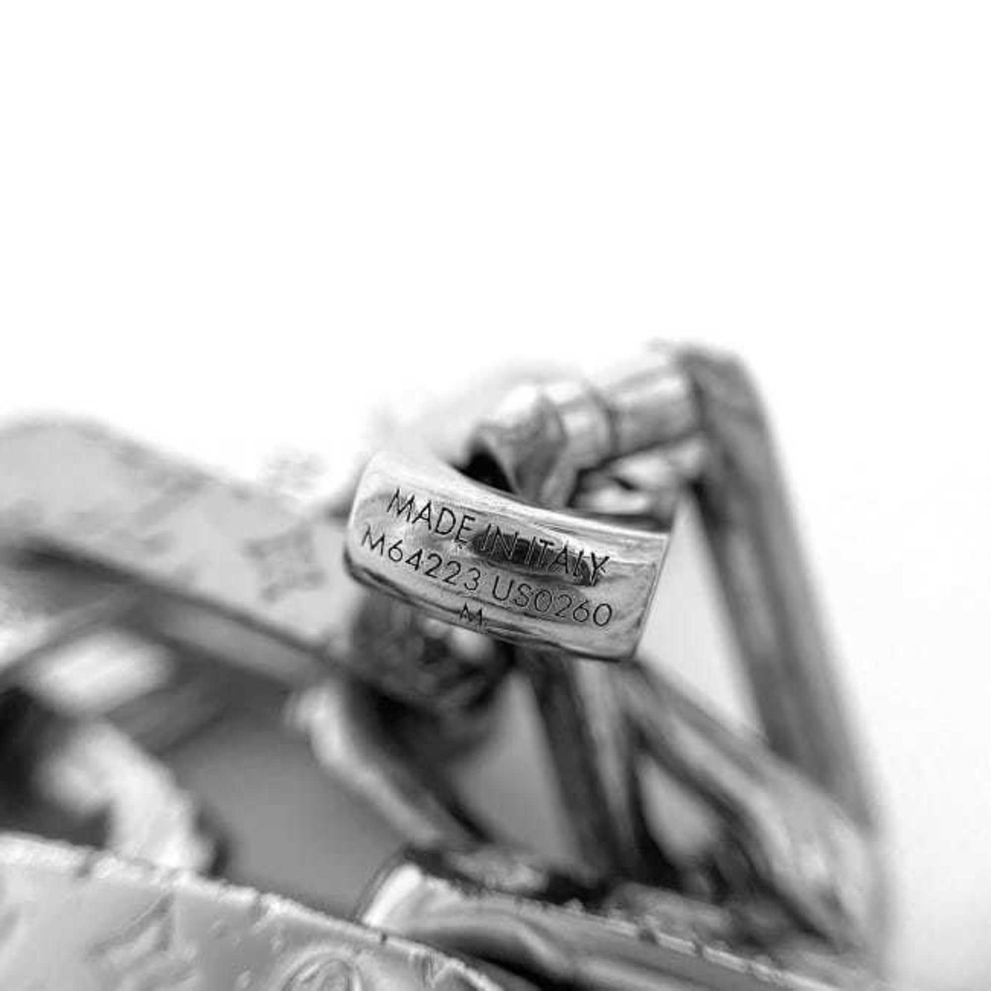 Louis Vuitton Bracelet Collier Chain Silver M64223 f-19906 Metal M Size US0260 LOUIS VUITTON Men's Women's