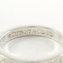 Tiffany Narrow Silver Ring, Ring Box, Bag, Total Weight approx. 2.6g