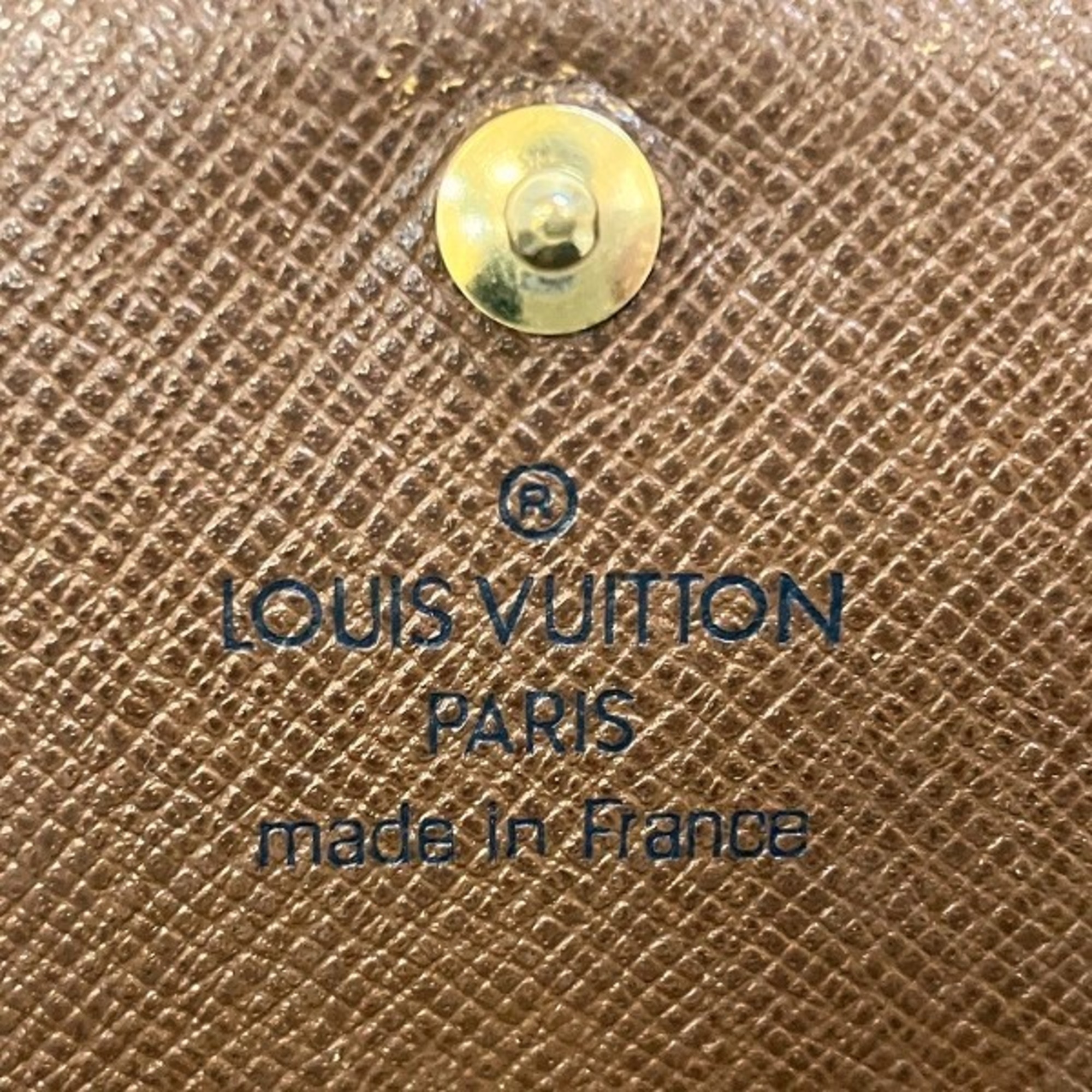 Louis Vuitton Monogram Porte Monnaie Tresor M61730 Bi-fold Wallet for Men and Women