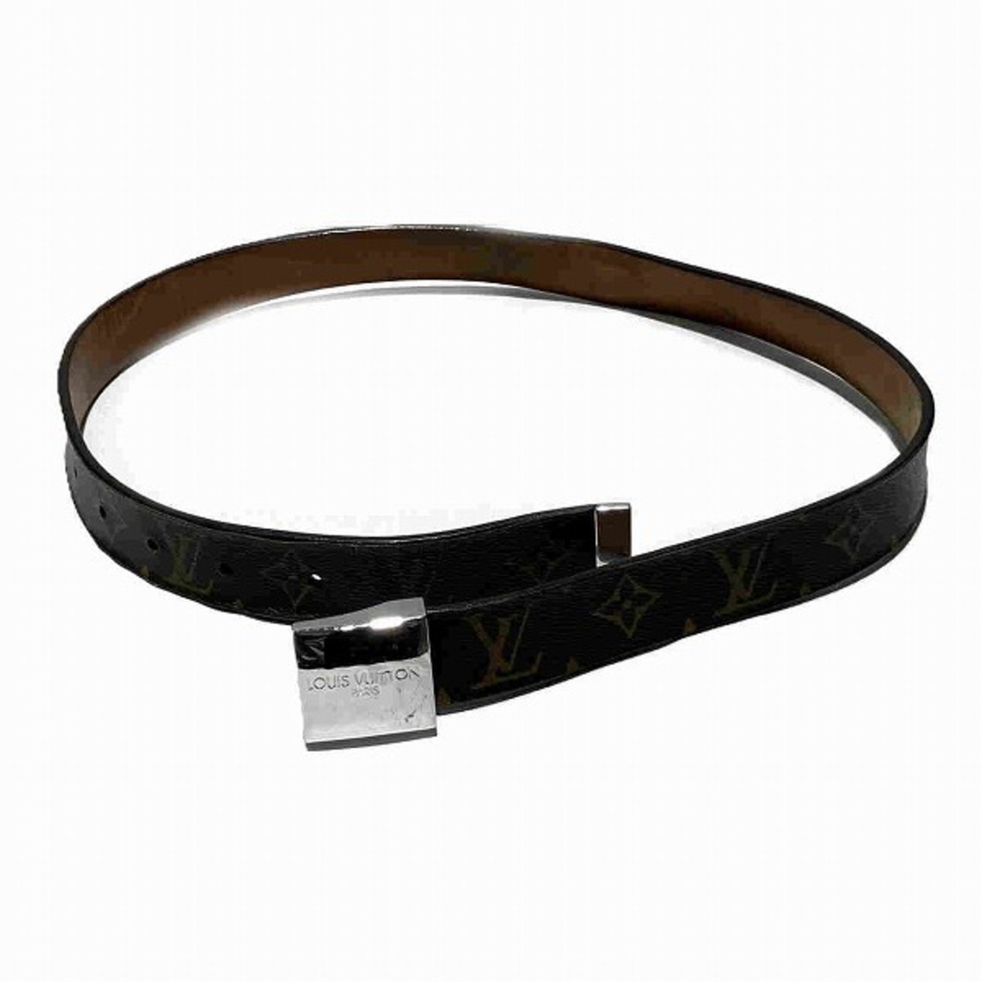 Louis Vuitton Monogram Santur Carre M6801W Accessories Belt Men's