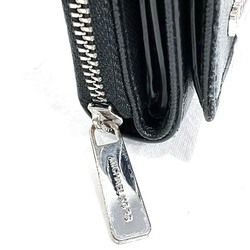 Michael Kors Black Leather Tri-Fold Wallet for Women