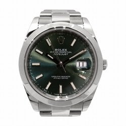Rolex Datejust 126300 Automatic, Random Number, Mint Green Dial, Watch, Men's Watch
