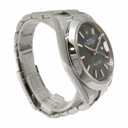 Rolex Datejust 126300 Automatic, Random Number, Mint Green Dial, Watch, Men's Watch