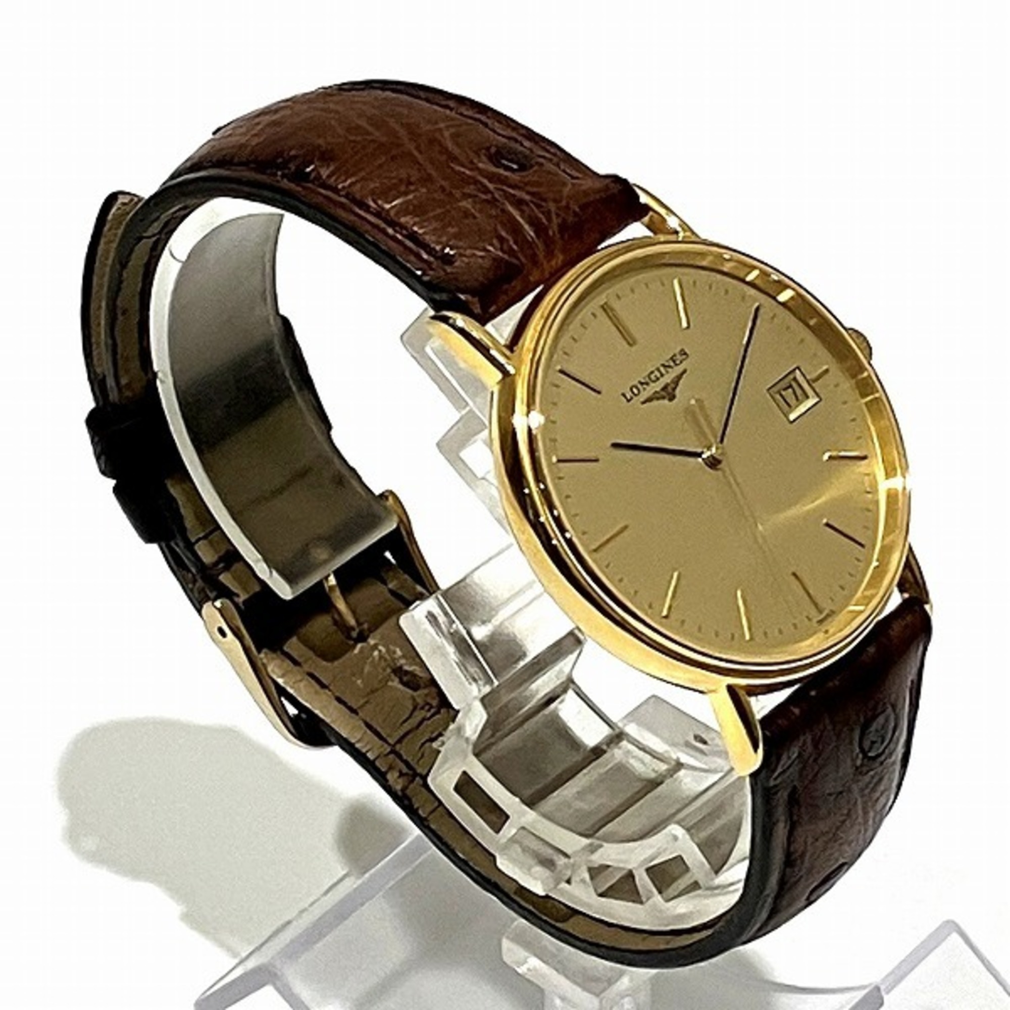 Longines Presence Date L4.720.2 Quartz Watch Men's Wristwatch